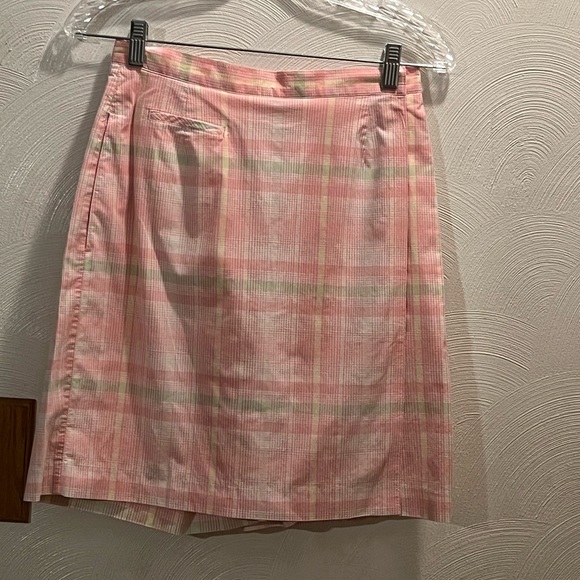 Liz Golf by Liz Claiborne Women’s Plaid Golf Skort. Size 6. Two pockets. - Picture 1 of 6